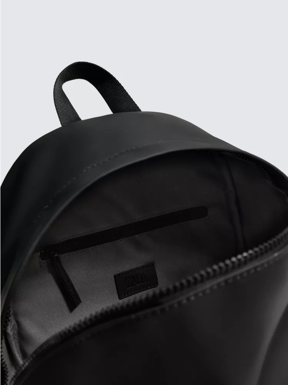 ZARA RUBBERIZED BACKPACK - Picture 6 of 7
